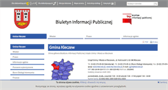 Desktop Screenshot of bip.kleczew.pl